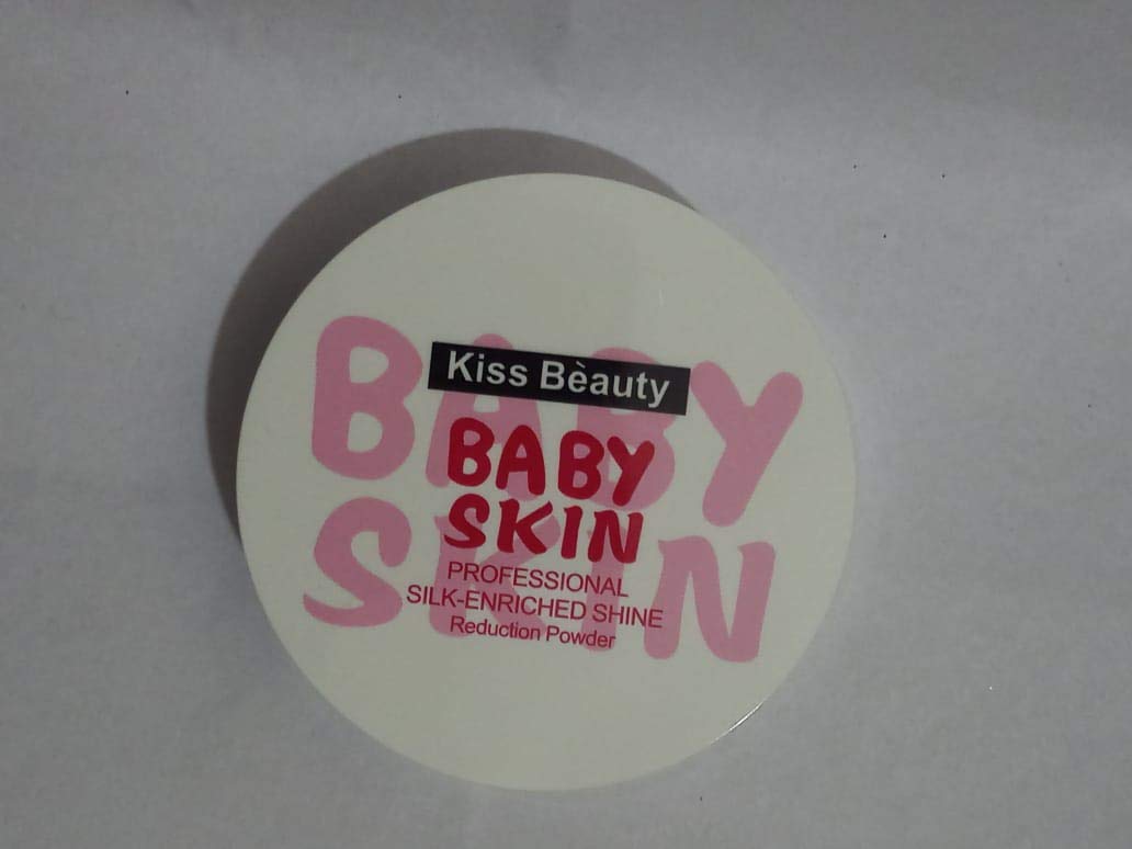 Kiss Beauty Professional Baby Skin Two Way Cake Silk Enriched Shine Reduction Powder -01, Beige, 20g | Oil Control & Matte Finish Makeup | Perfect for Daily Wear & Special Occasions
