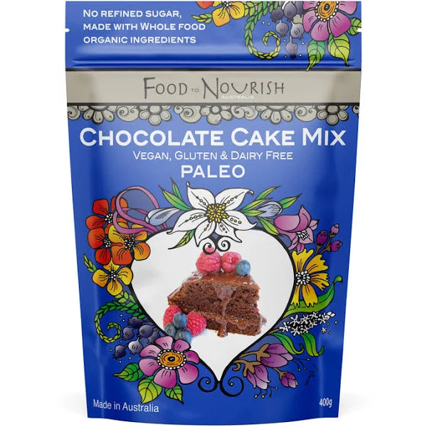 FTN Decadent Chocolate Cake Mix 400g - Premium Baking Ingredients for Homemade Cakes, Brownies & Desserts - Perfect for Birthdays, Parties & Holiday Baking