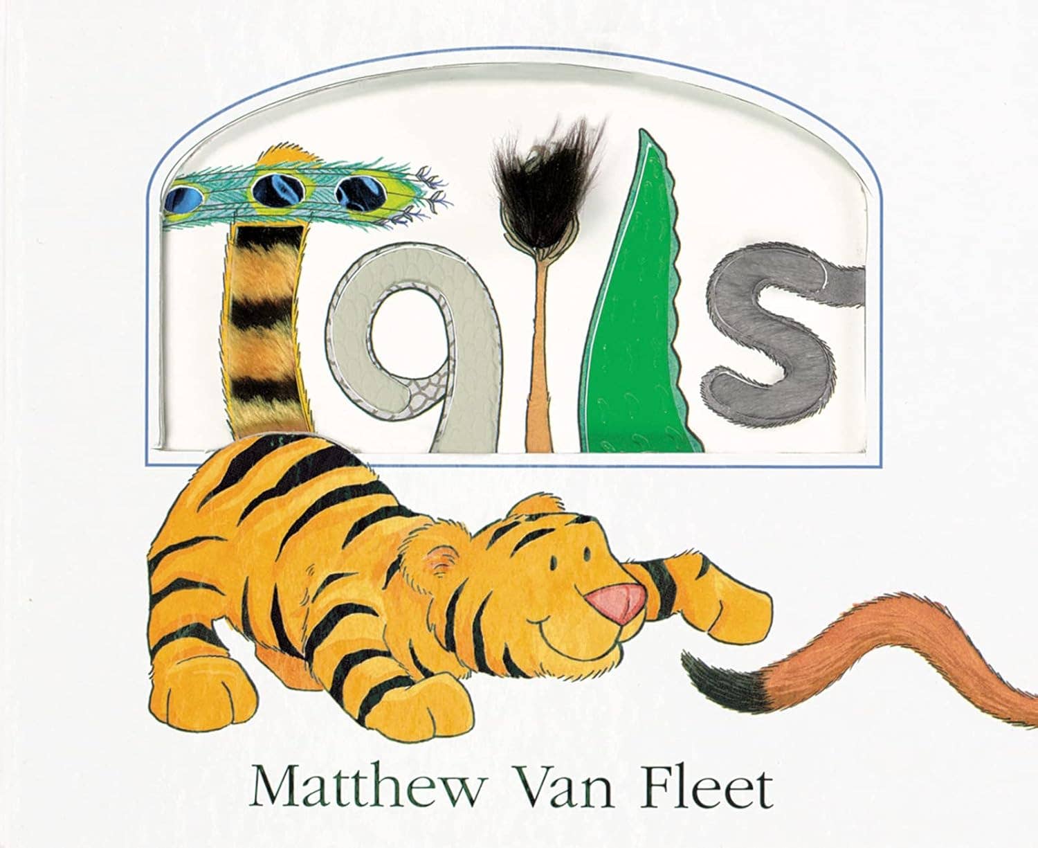 Tails Lift the Flap and More! Interactive Children's Book by Matthew Van Fleet - Fun Animal Learning for Toddlers & Preschoolers