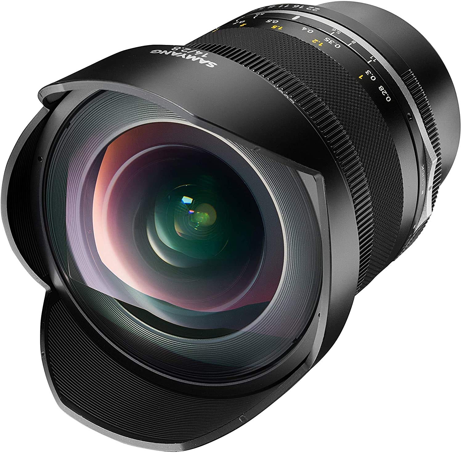 Samyang MF 14mm F2.8 MK2 Ultra Wide Angle Manual Focus Lens for Canon EF Mount - Perfect for Landscape, Architecture & Astrophotography