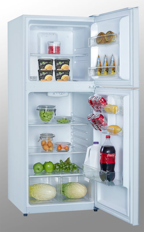 Avanti FF10B0W 10.0 Cu. Ft. Frost Free Refrigerator in White - Energy Efficient Compact Fridge for Apartments, Dorms & Small Kitchens