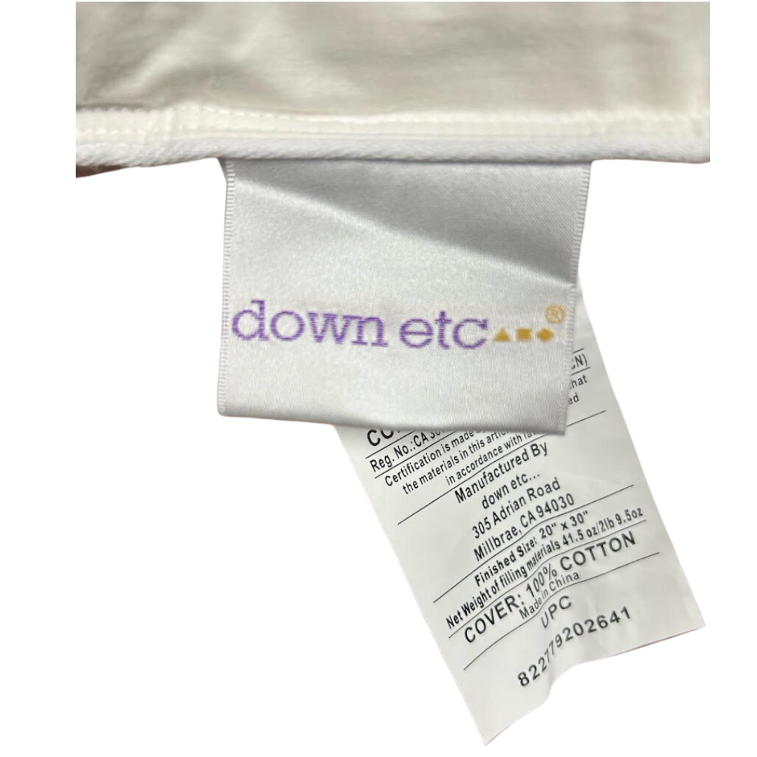 Premium Down & Feather Pillow - Luxury Hotel Quality for Ultimate Comfort | Perfect for Home, Travel & Guest Rooms | Featured at Hyatt® Hotels