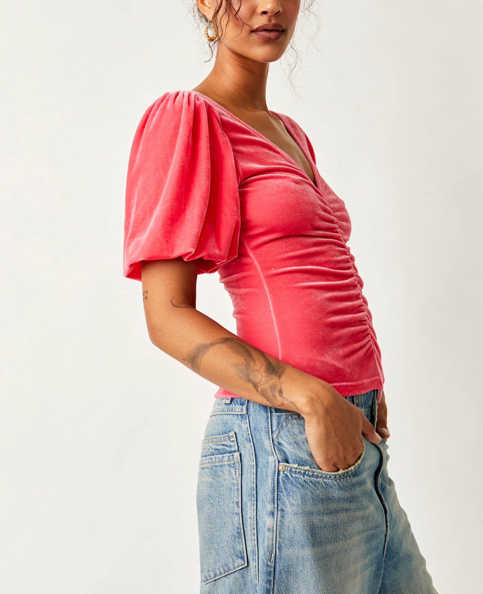 Velvet Cupcake Top for Women - Elegant Party & Evening Wear | Perfect for Date Nights, Weddings & Special Occasions