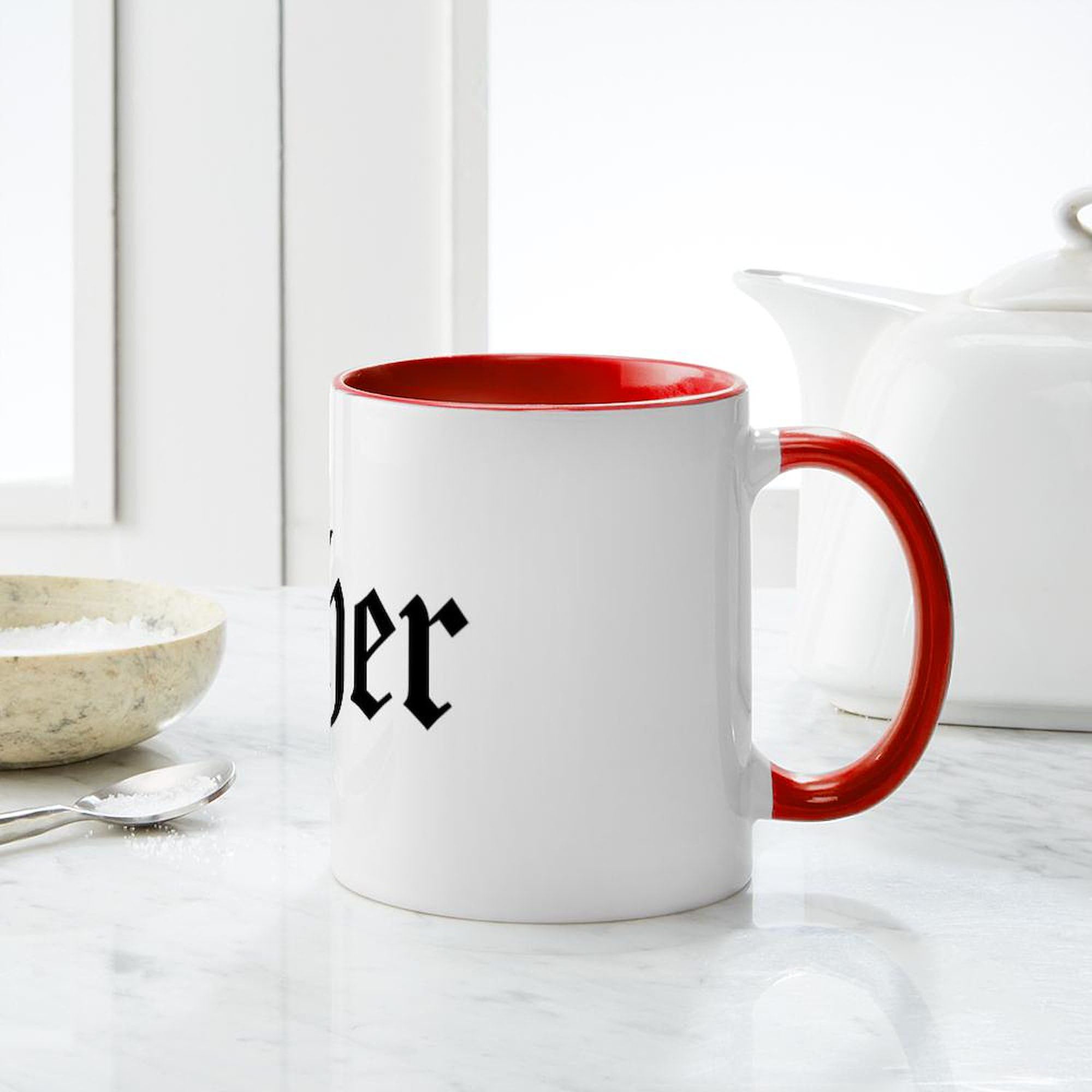 Preacher Mug 11 oz (325 ml) - Ceramic Coffee Cup with Handle - Funny Gift for Pastors & Religious Leaders - Perfect for Church, Bible Study & Morning Coffee