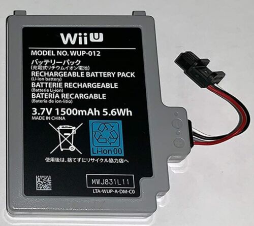 Original Nintendo Wii U WUP-010 WUP-012 Gamepad Controller Replacement Battery ARR-002 - Compatible with Wii U Gamepad for Extended Gaming Sessions