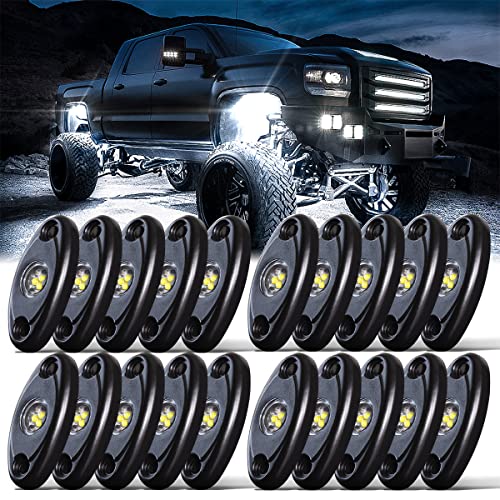 LED Rock Lights -White-20PCS