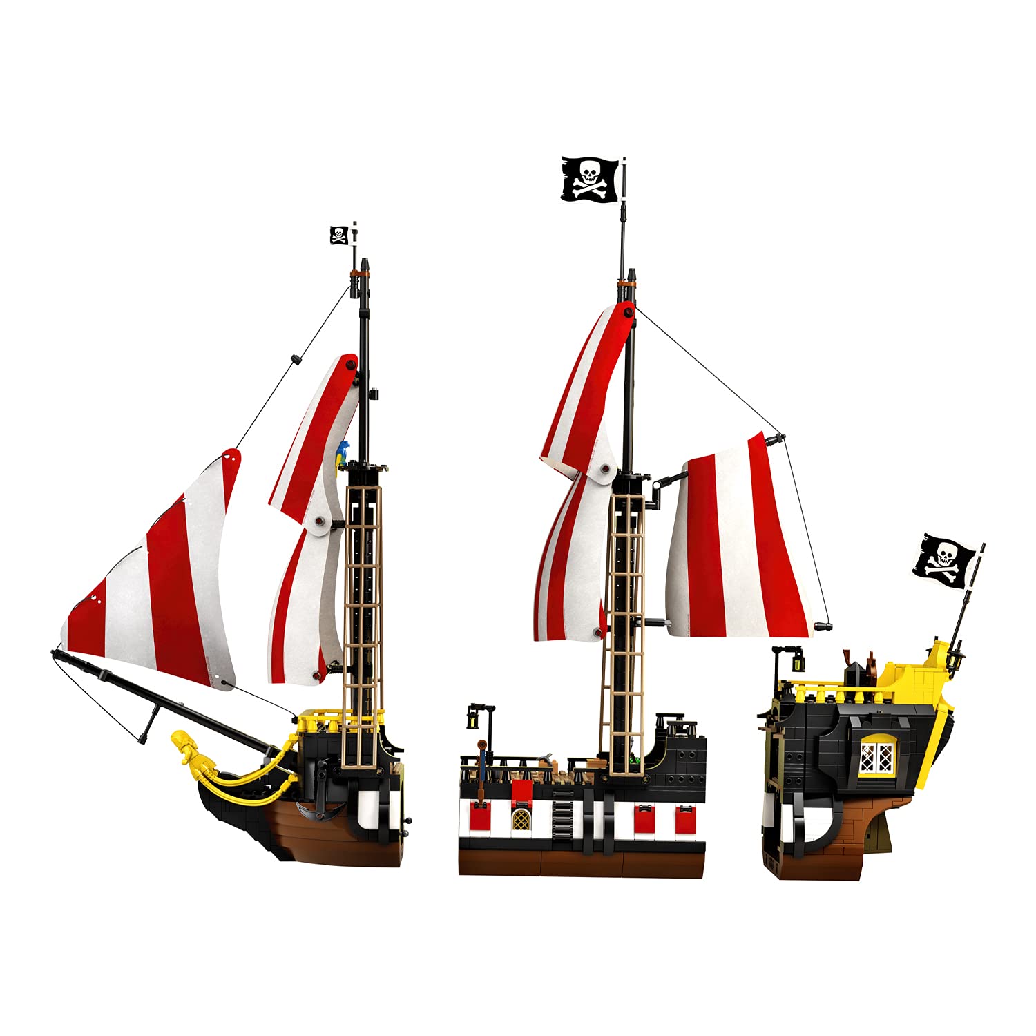 LEGO Ideas Pirates of Barracuda Bay 21322 Building Kit - 2,545 Piece Pirate Shipwreck Model with Action Figures for Play & Display - Perfect Birthday Gift for Kids & Collectors - Build & Display Pirate Adventures at Home