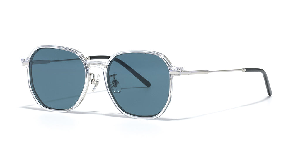 JINS Switch FASHION Metal Frame Glasses - Lightweight 220mm Wide 96mm Lens for Men & Women | Perfect for Reading, Computer Work & Daily Wear