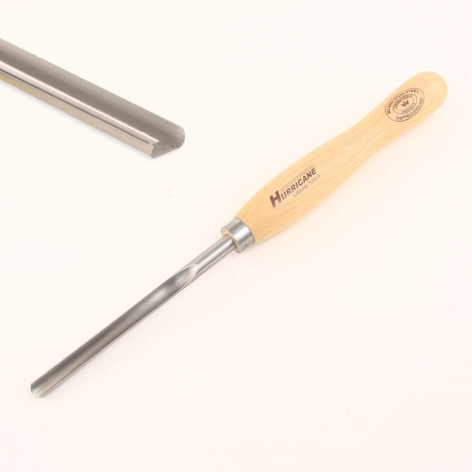 Premium M2 High-Speed Steel 3-Piece Spindle Gouge Set (1/2