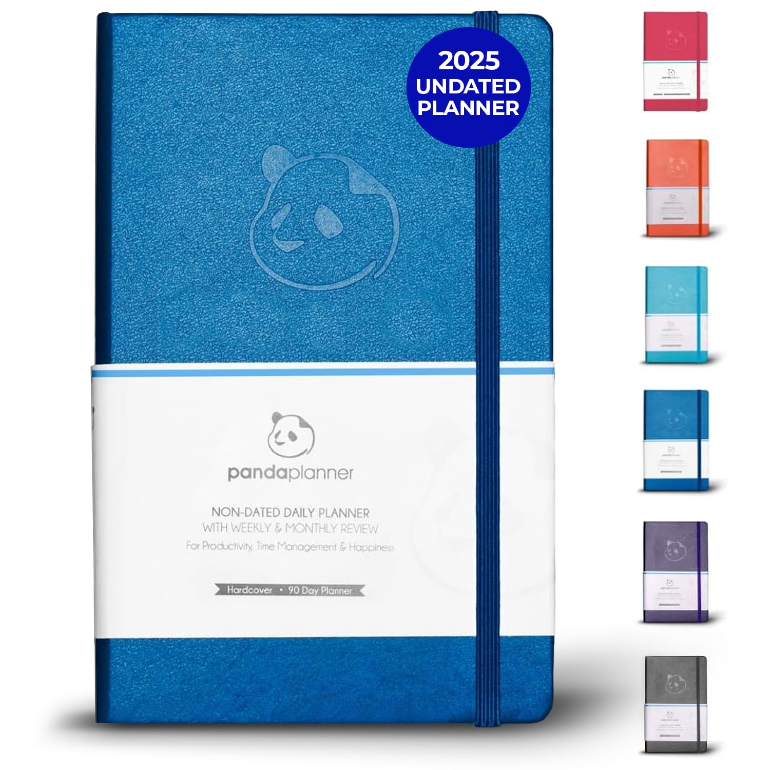 Panda Planner 2025 Undated Daily Planner with Hourly Schedule - 5.75
