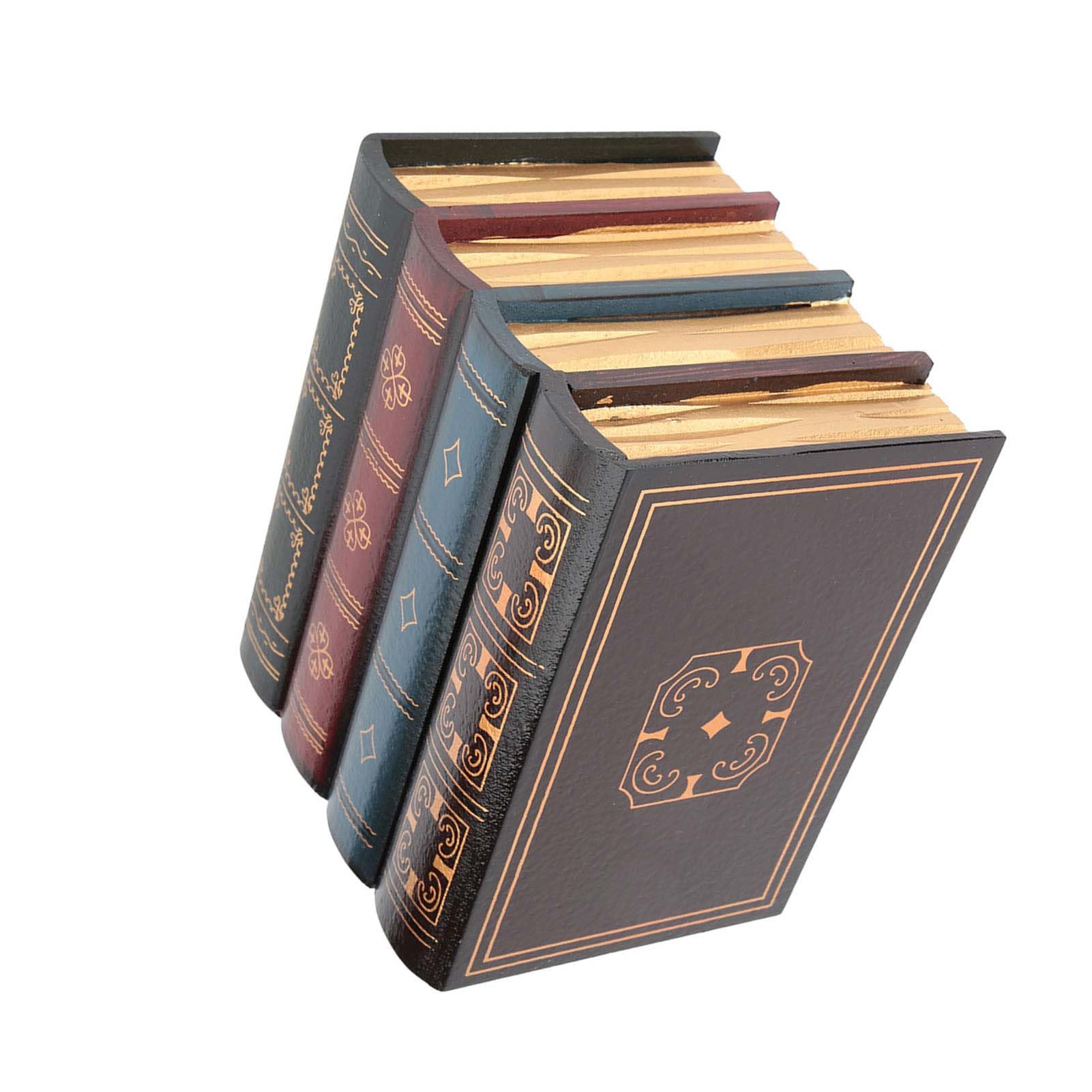 Vintage Decorative Book Storage Box - Small Size Model B for Organizing Postcards, Photos, Jewelry & Sundries | Perfect for Home Decor, Gift Giving & Memory Keepsakes