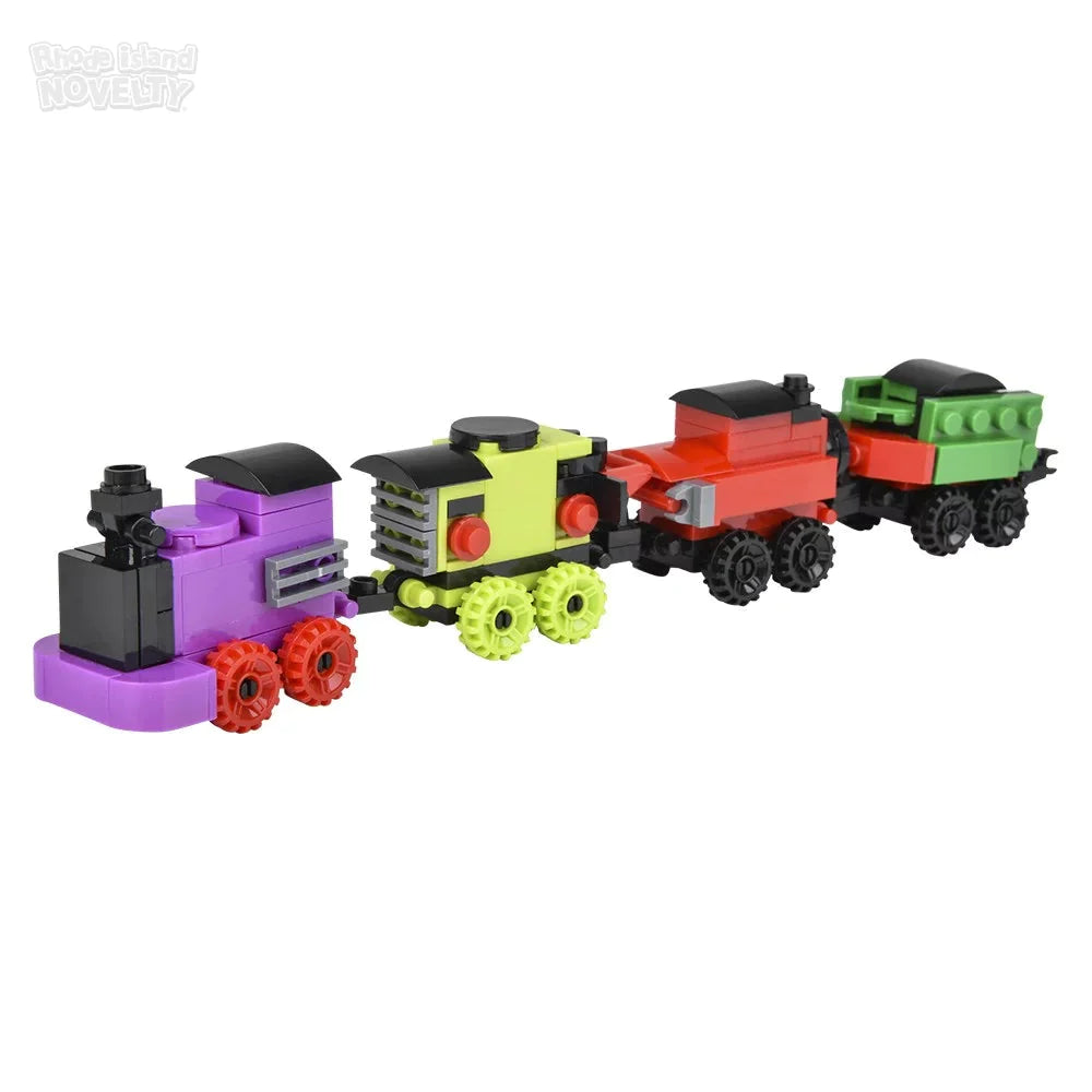 3-in-1 Mystery Egg Building Block Train Set - STEM Educational Toy for Kids Ages 4-8 | Creative Construction Play for Birthday Gifts & Party Favors