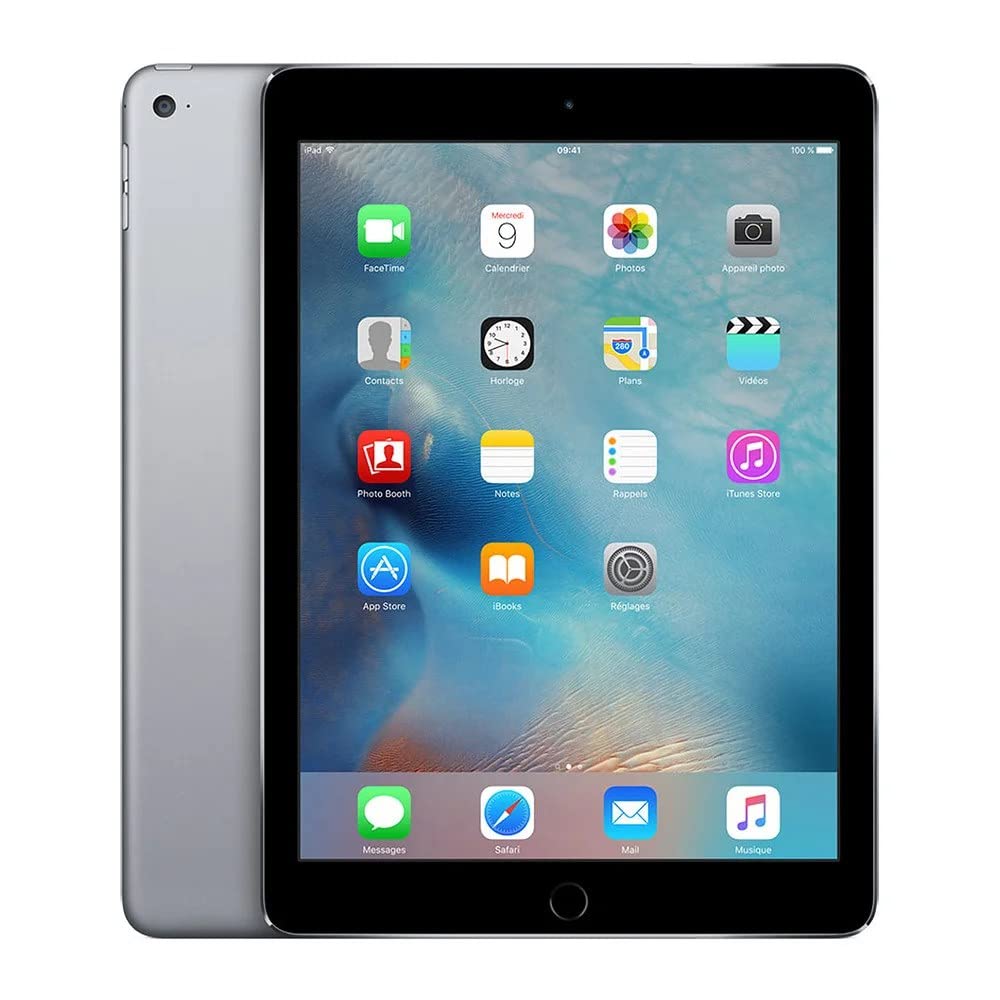 Refurbished Apple iPad Air 2 64GB Wi-Fi - Space Gray | Lightweight Tablet for Work, Study & Entertainment | Fast Performance for Streaming, Gaming & Productivity