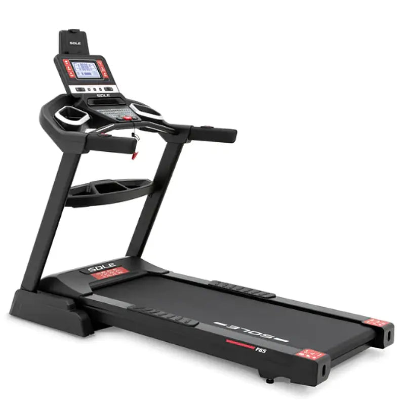 SOLE F65 Treadmill 2024 - Premium Folding Home Fitness Equipment with Powerful Motor & Cushion Flex Deck - Perfect for Home Gym, Cardio Workouts & Weight Loss Training