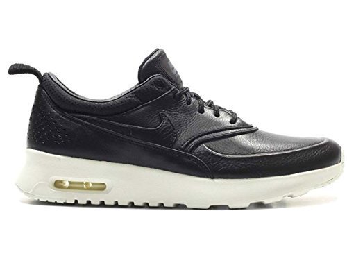 Nike Women's Air Max Thea Pinnacle Running Shoes - Size 6 B(M) US, Black/Black-Sail - Lightweight Comfort for Jogging, Gym & Casual Wear