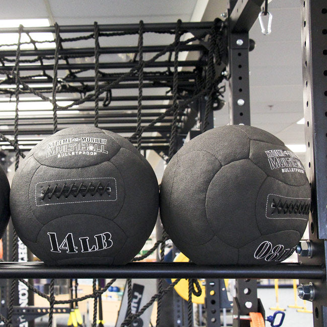 XM Fitness Exercise Ball Storage Shelf for XM Rigs - Heavy Duty Gym Equipment Organizer for Yoga, Pilates & Home Workouts