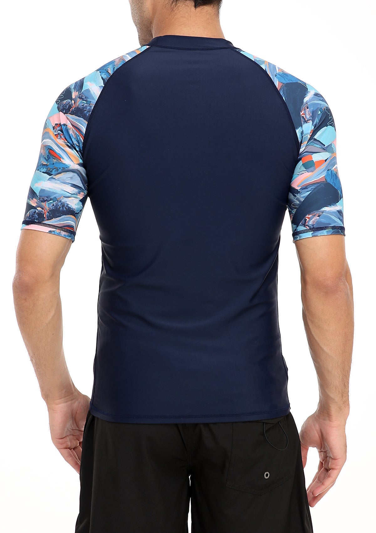 Axesea UPF 50+ Sun Protection Short Sleeve Rash Guard Shirt - Lightweight Quick-Dry Swim Shirt for Men & Women - Perfect for Swimming, Surfing, Beach & Outdoor Activities