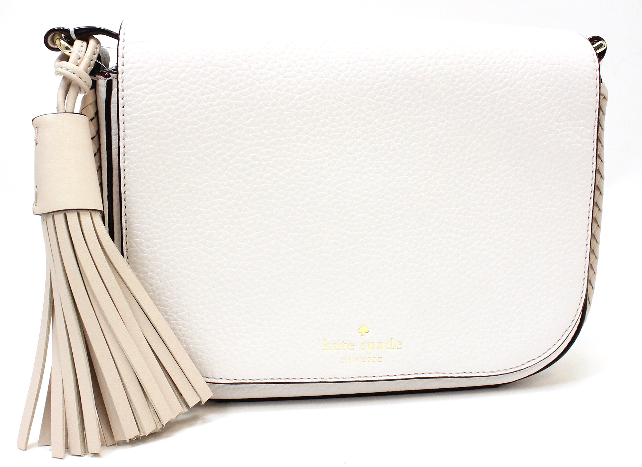 Kate Spade Carleton Street Davi Leather Crossbody Bag - Mortar/Pebble | Stylish Women's Shoulder Purse for Work, Travel & Everyday Use