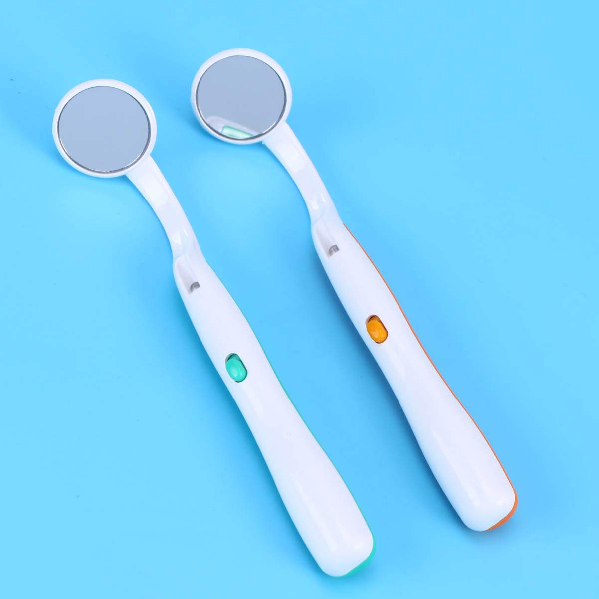 EXCEART LED Dental Mirror with Light - Anti Fog Teeth Inspection Mirror for Dentists & Oral Care - Perfect for Home Dental Kits, Professional Exams & Orthodontic Checkups