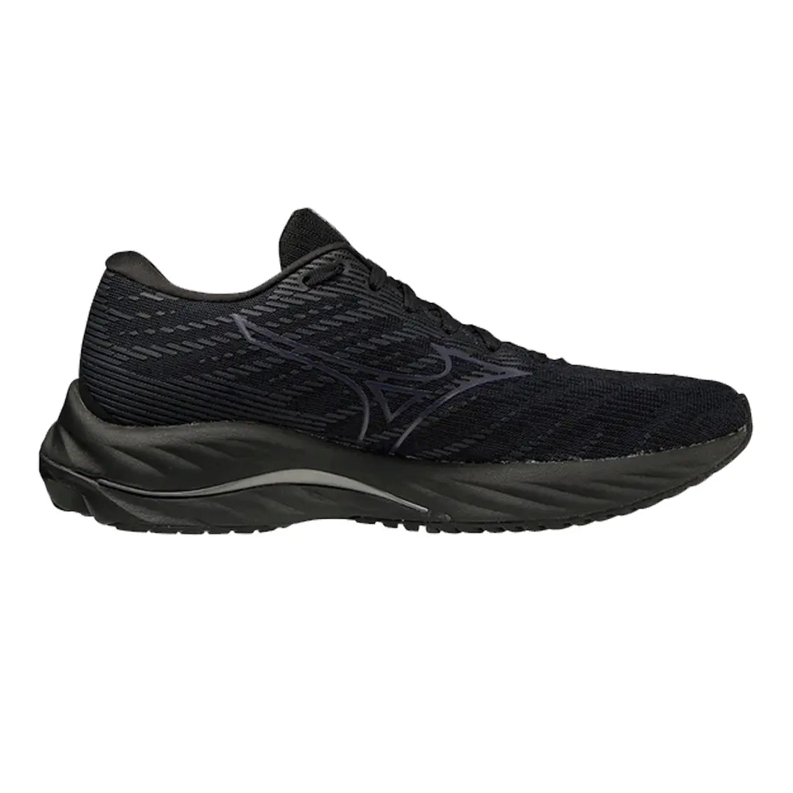 Mizuno Wave Rider 26 Running Shoes for Men - Night Sky/Odyssey Gray/Black - Lightweight Cushioned Sneakers for Jogging, Training & Marathon Running