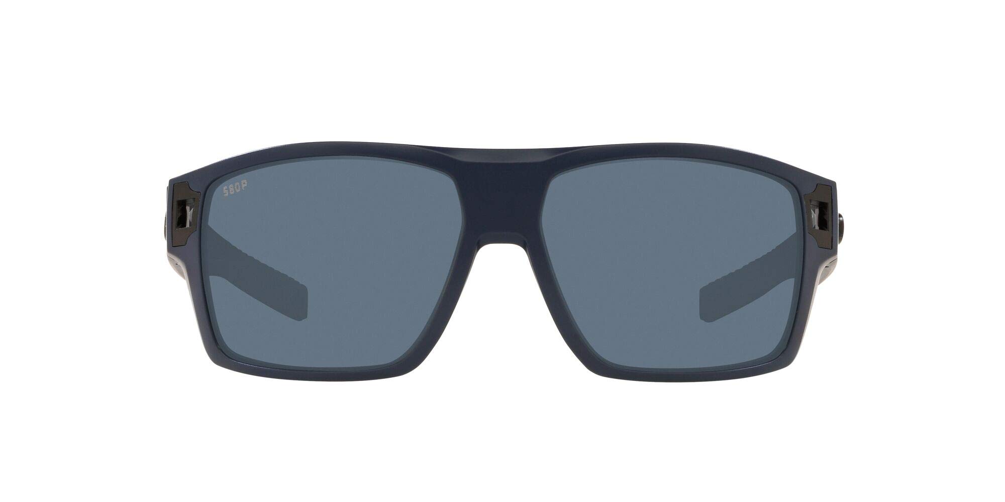 Costa Del Mar Men's Diego Rectangular Polarized Sunglasses for Fishing, Driving & Outdoor Activities - UV Protection Aviator Style Shades