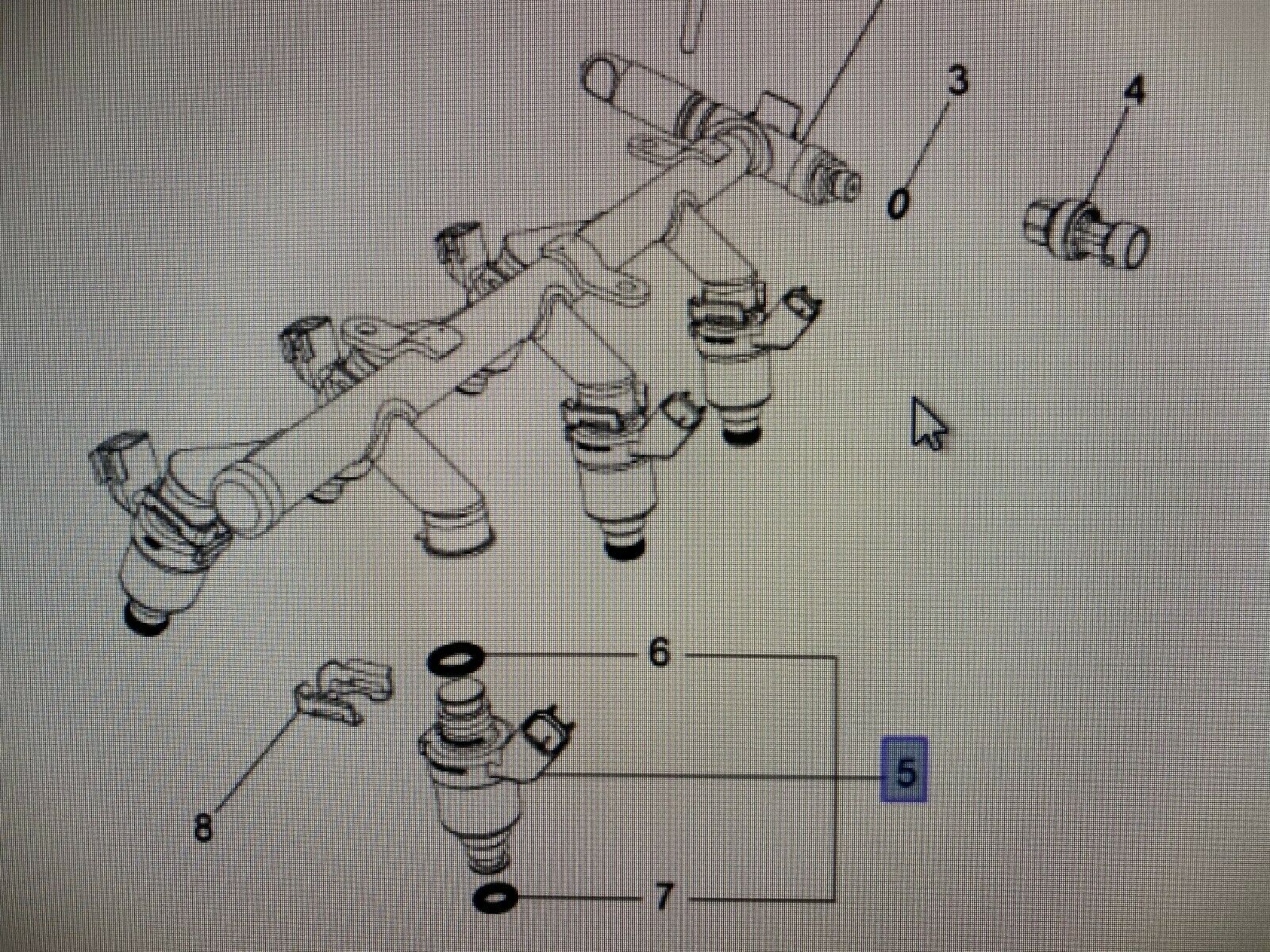 Genuine Holden VE VF WM WN Commodore Statesman Gas Fuel Injector - Replacement Part for Improved Engine Performance & Fuel Efficiency