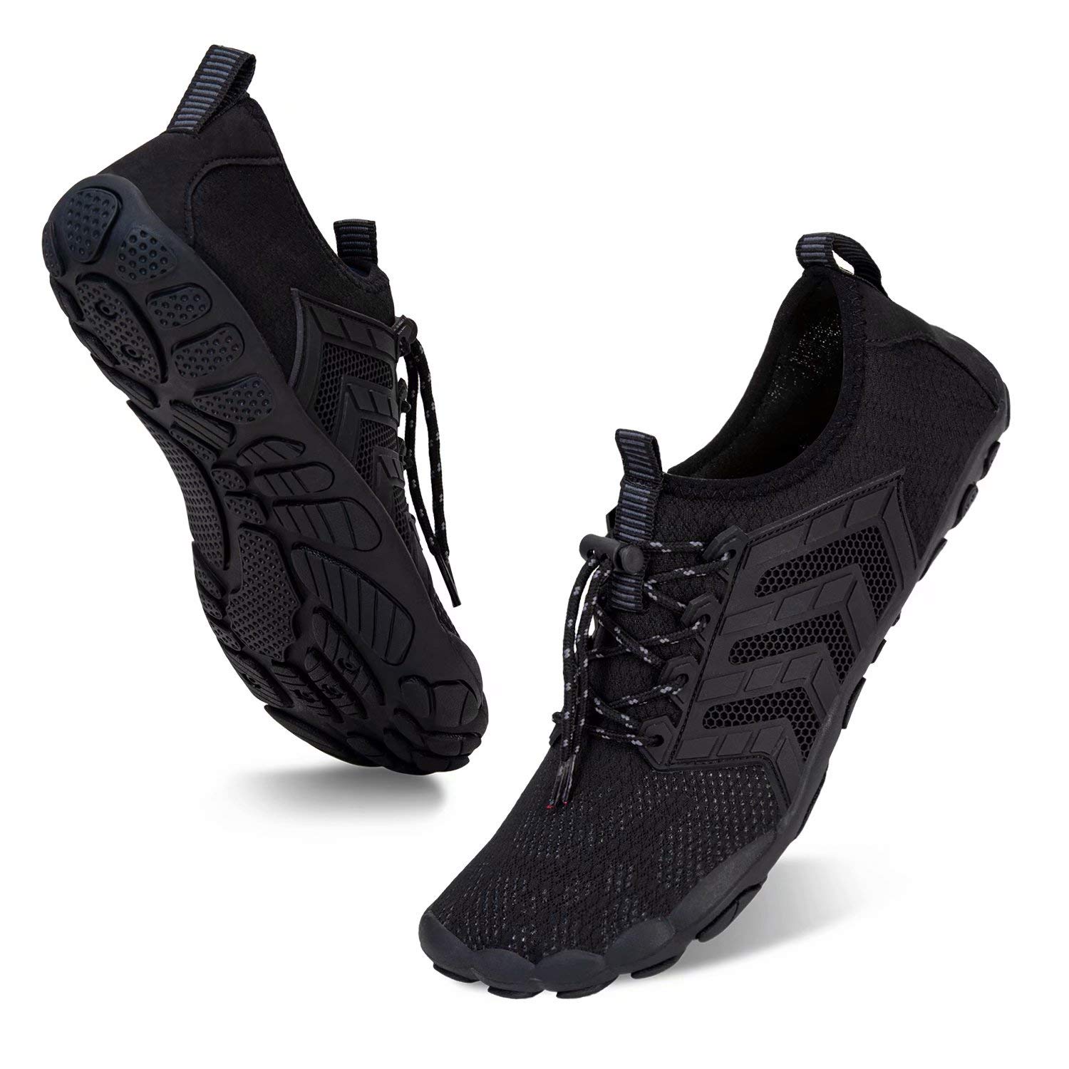 **Men's & Women's Quick-Dry Water Shoes - Barefoot Swim & Dive Shoes for Beach, Surf, Sports, Climbing | Lightweight Aqua Socks for Swimming, Hiking & Water Activities**