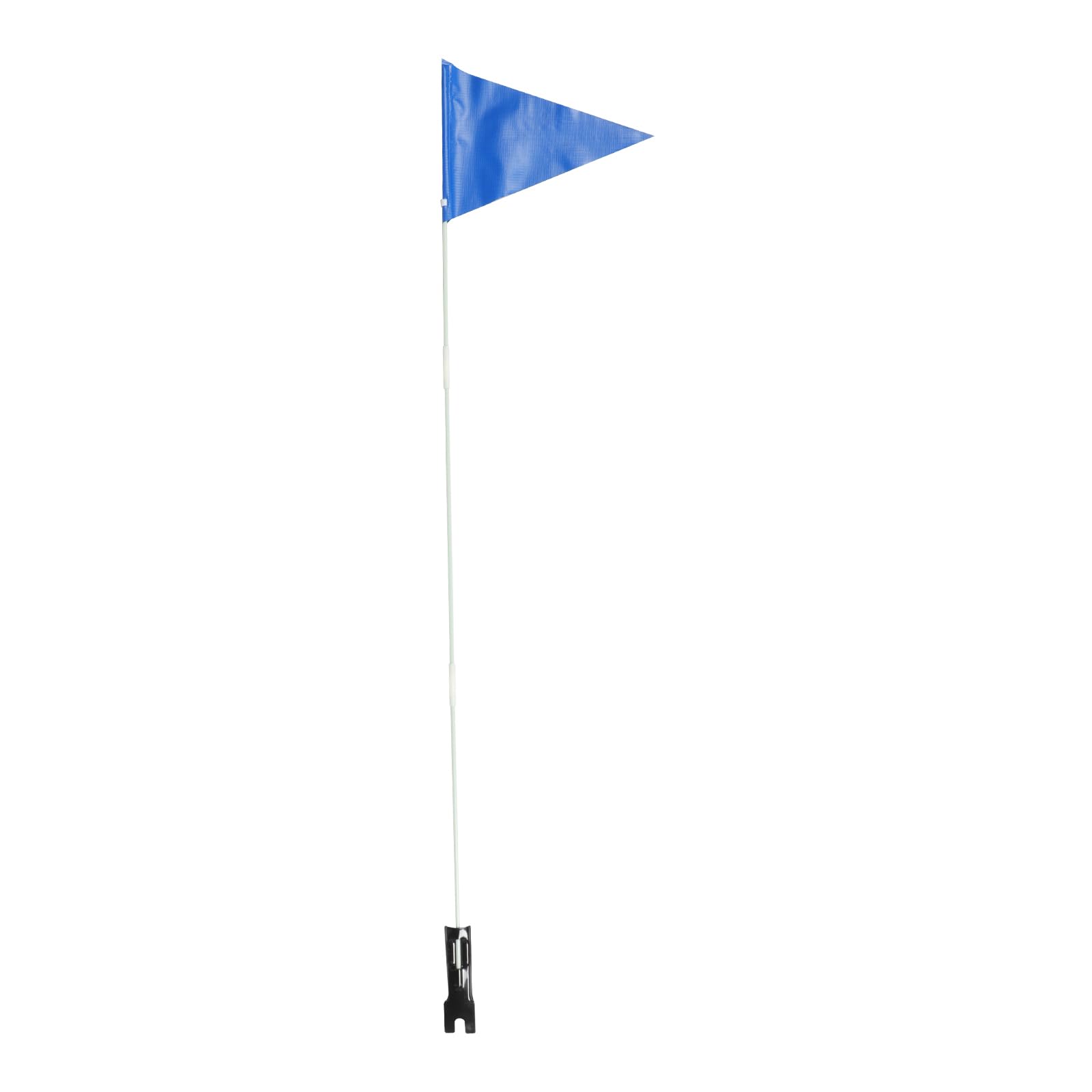 High Visibility 6.23 FT Adjustable Reflective Bike Safety Flag with Pole - Blue Bicycle Safety Marking Flag for Kids & Adults | Perfect for Road Cycling, Commuting, and Outdoor Family Rides
