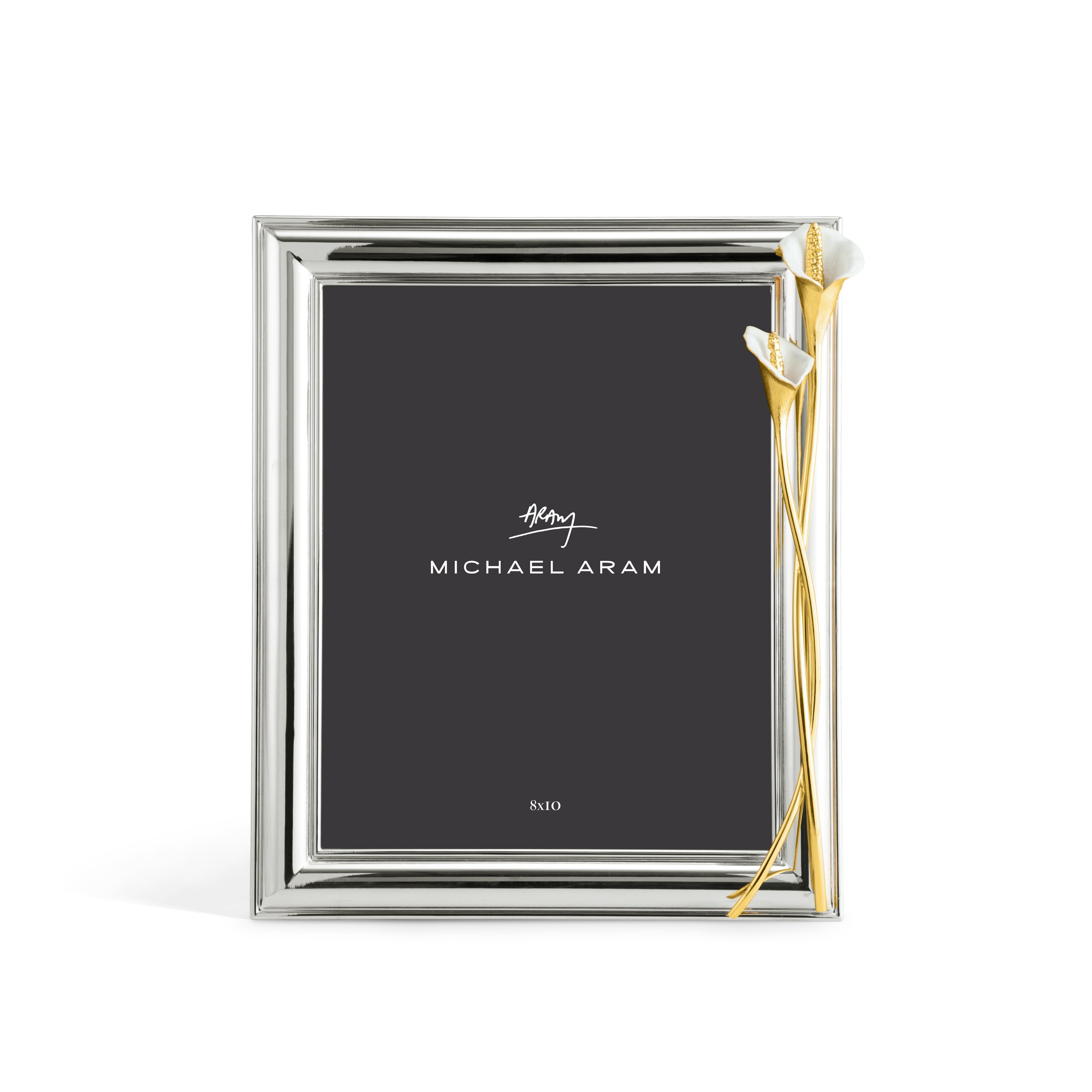 Elegant Calla Lily Picture Frame - Perfect for Wedding, Anniversary & Home Decor - Wall Mount or Tabletop Display