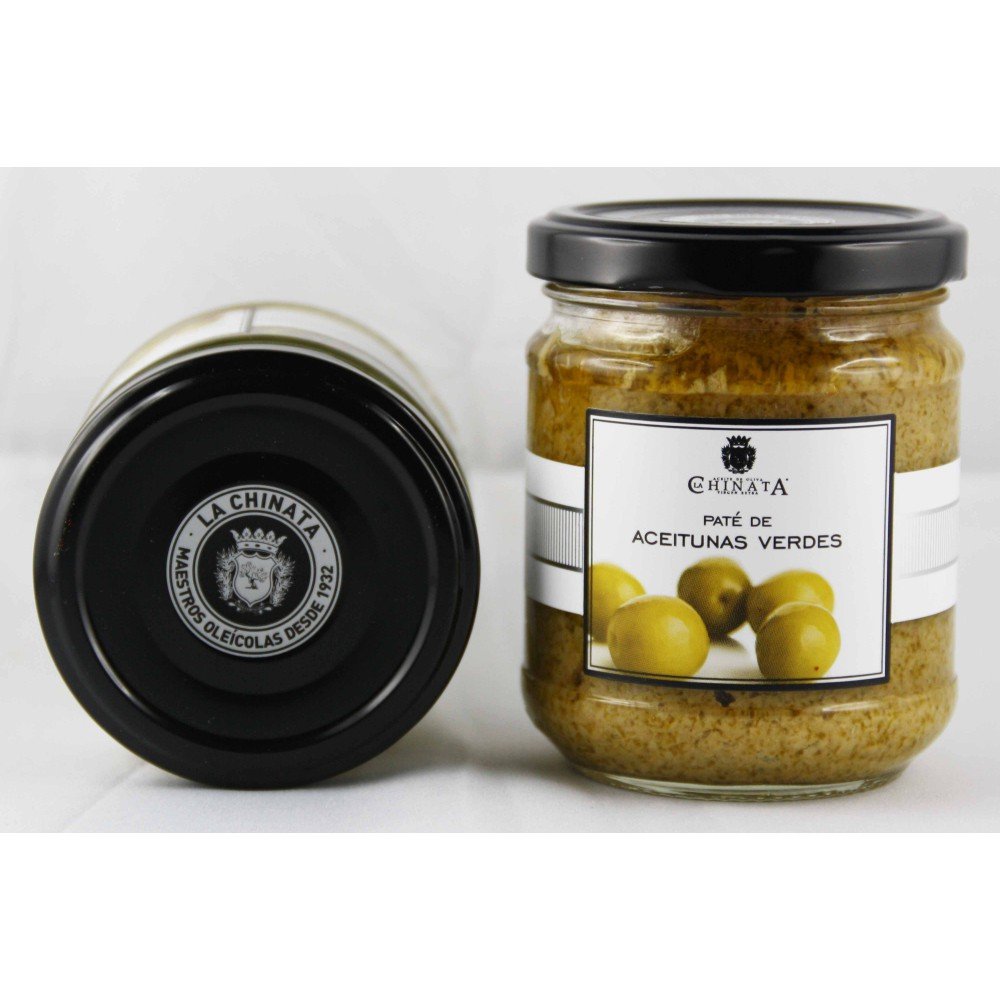 La Chinata Green Olive Tapenade 180g - Premium Plasencia Olive Spread for Appetizers, Sandwiches & Mediterranean Cooking