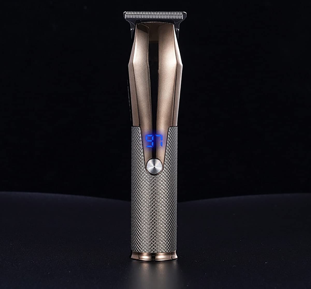 Professional Hair Clippers for Men & Kids - Rechargeable USB Electric Hair Trimmer with Stainless Steel Blades - Barber Quality Home Haircut Kit (Silver) - Perfect for DIY Haircuts, Beard Trimming & Family Grooming