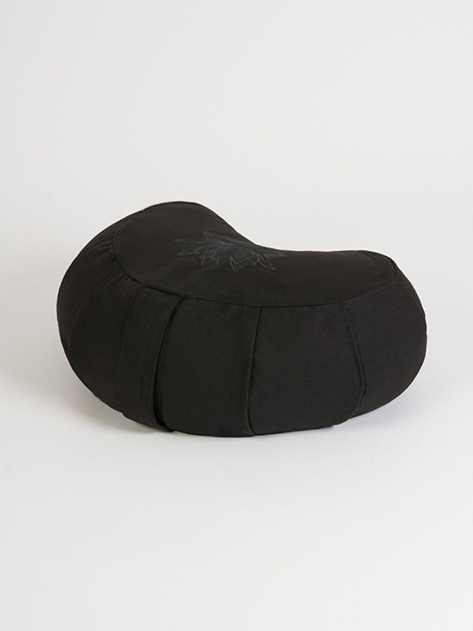 GOTS Certified Organic Cotton Yoga Meditation Cushion - Buckwheat Filled Zafu Pillow for Yoga, Meditation & Home Decor | Perfect for Studios, Home Practice & Relaxation