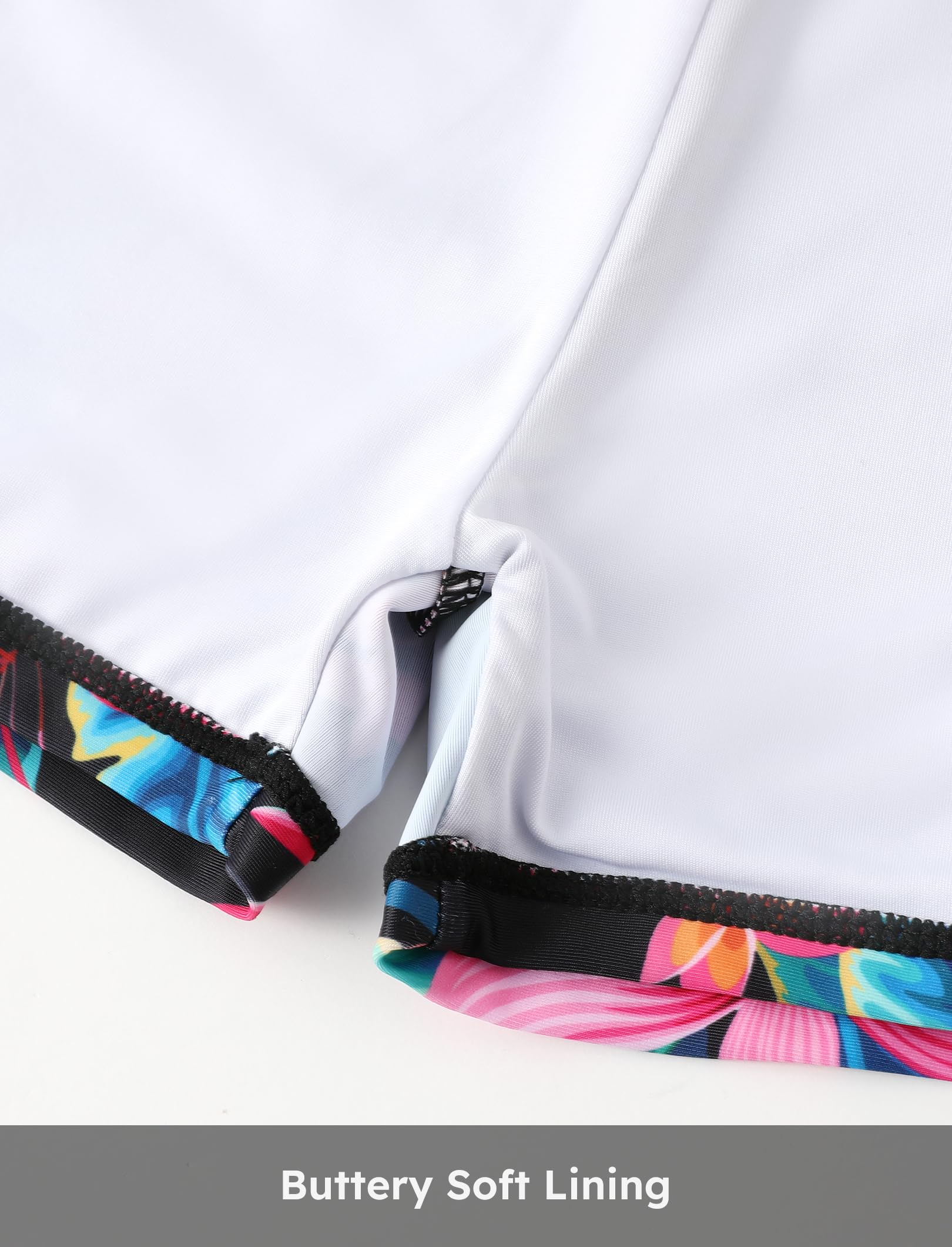 **PATPAT Family Matching Swimsuits - Crisscross One Piece Swimwear for Women & Kids, Floral Printed Bathing Suits - Perfect for Beach Vacations, Pool Parties & Family Photos**
