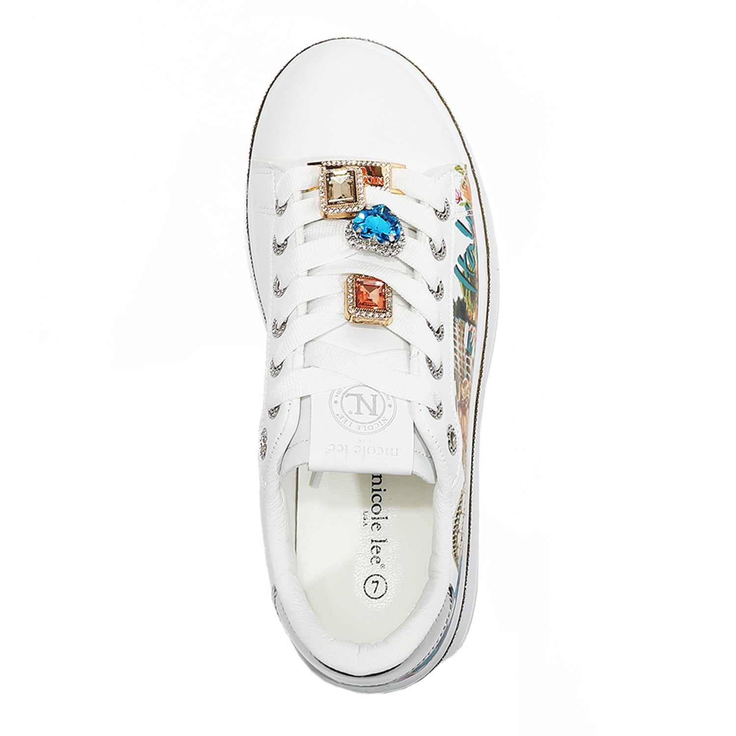 Sparkling Rhinestone Sneakers for Women - Trendy Fashion Shoes for Parties, Weddings & Night Out