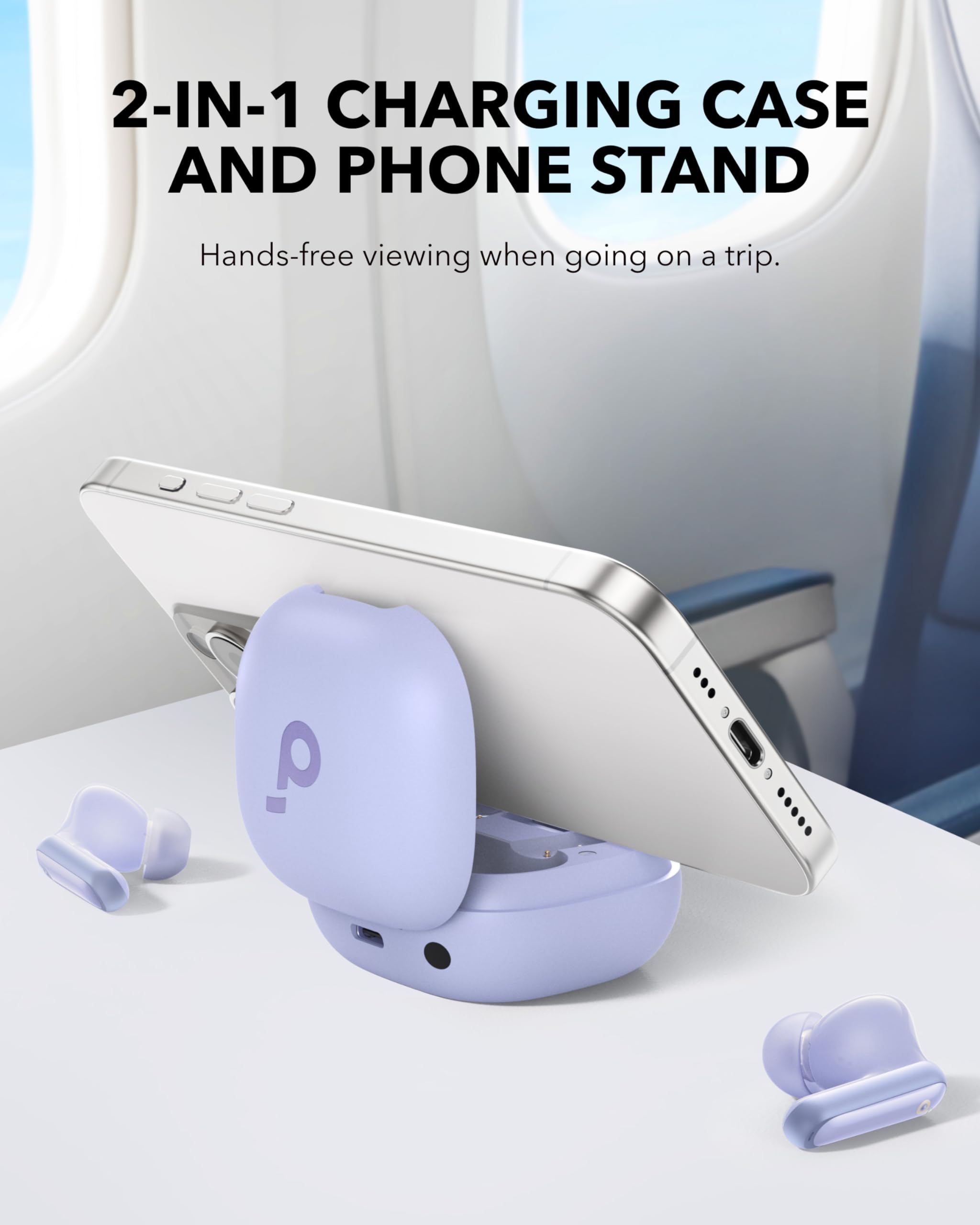 Anker Soundcore P40i Wireless Earbuds with Adaptive Noise Cancellation, Deep Bass, 60H Playtime, IPX5 Waterproof, Bluetooth 5.3 - Perfect for Commuting, Workouts, and Travel