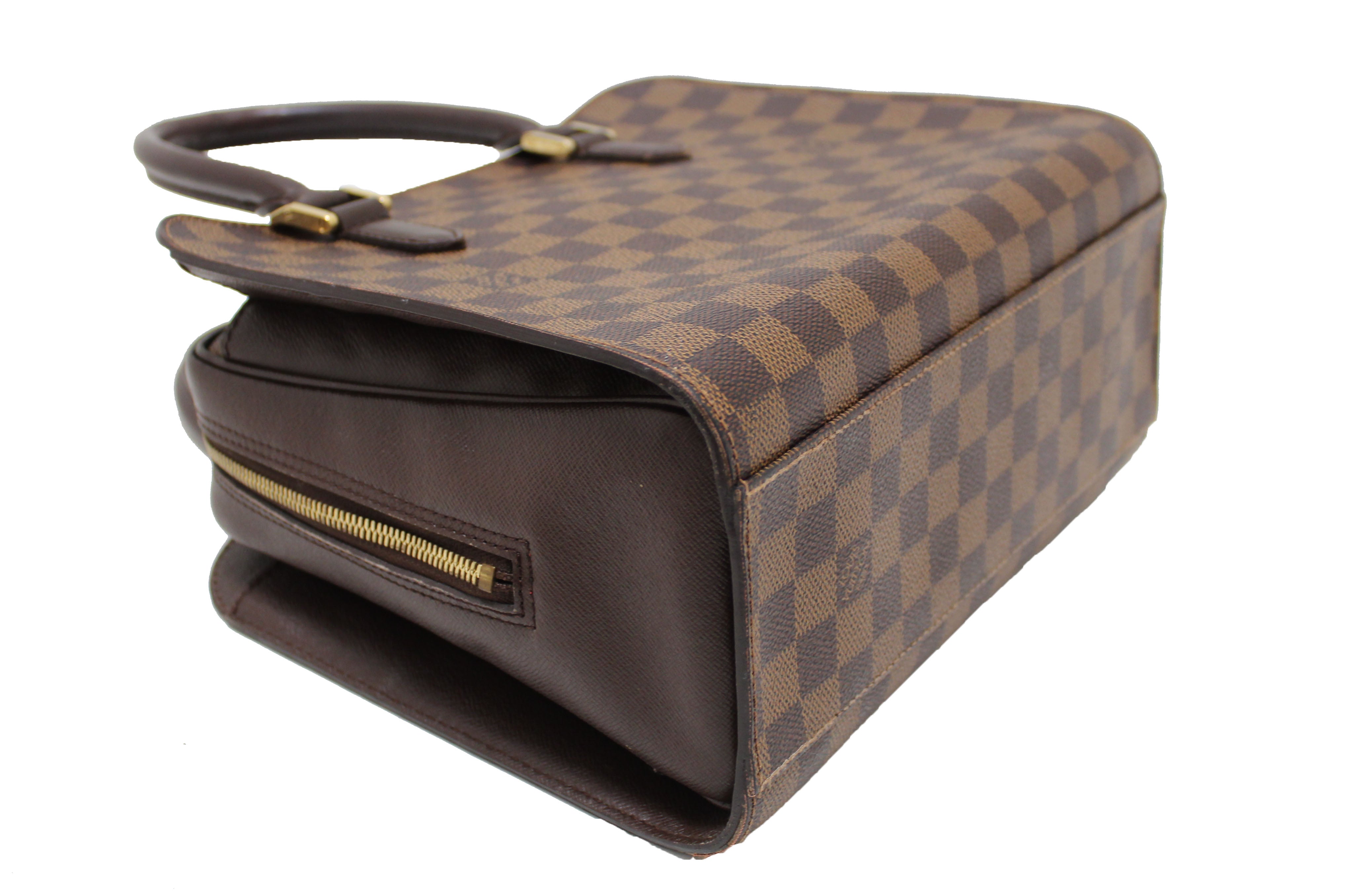 Authentic Louis Vuitton Damier Ebene Triana Crossbody Bag - Luxury Designer Handbag for Women, Perfect for Work, Travel & Everyday Use