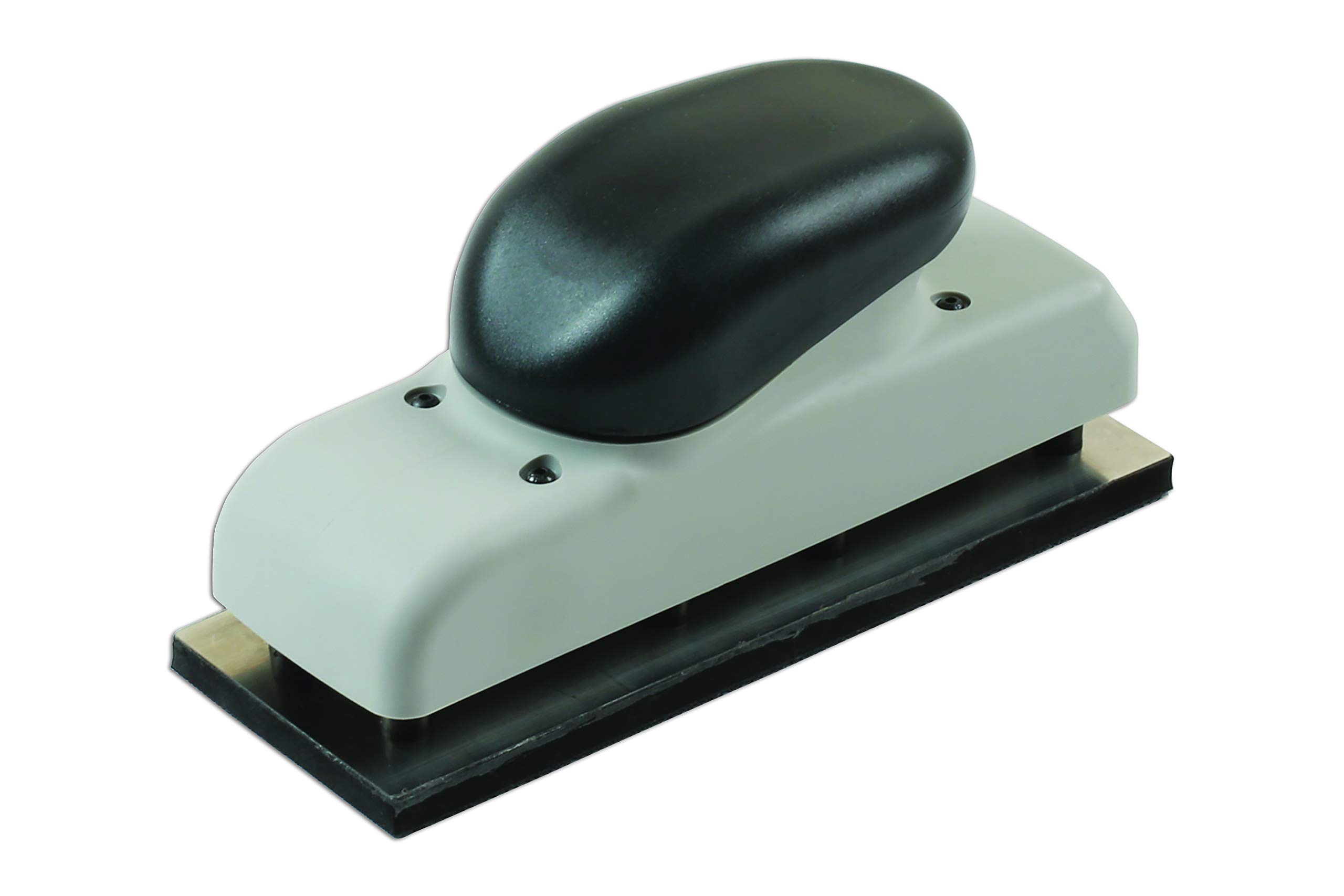 PowerTec 92540 Auto-Adjusting Contour Hand Sander - Ergonomic Grip for Smooth Sanding | Perfect for Woodworking, Furniture Refinishing & DIY Home Projects