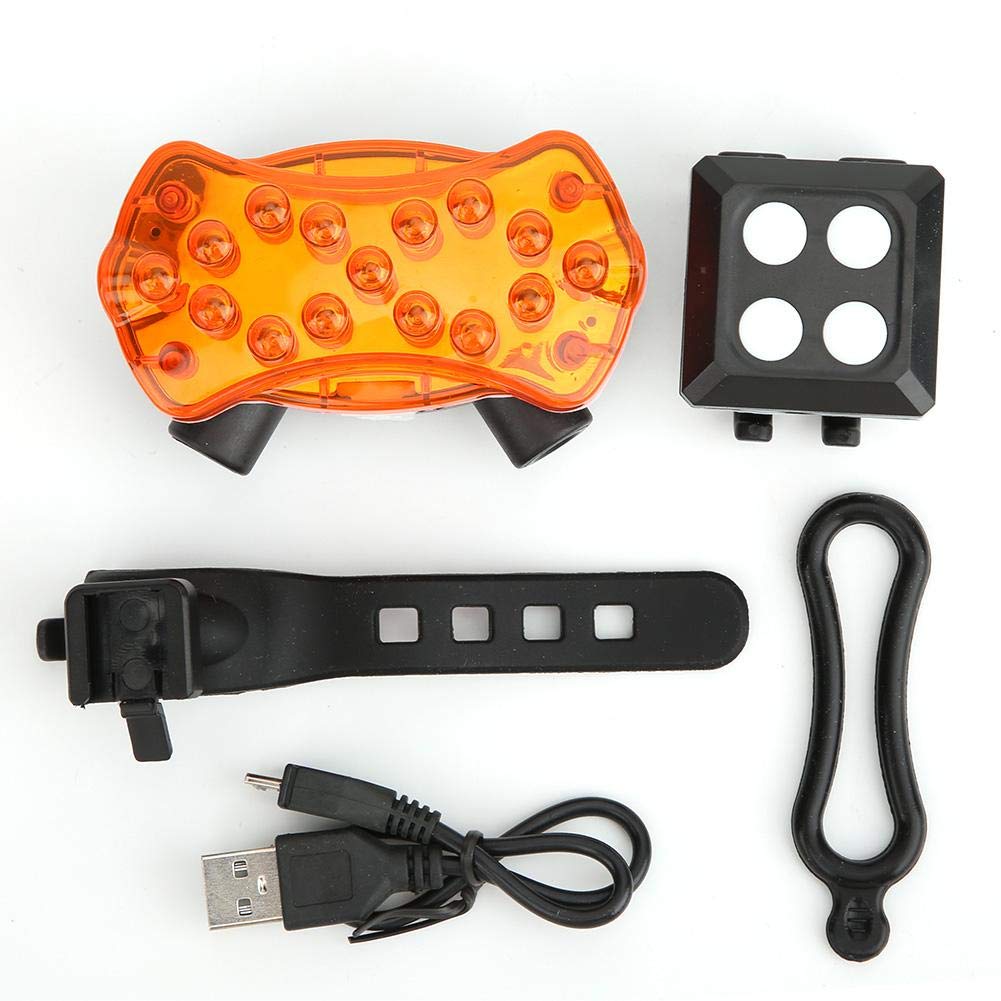Meiyya 15LED Bike Taillight - Durable & Energy-Efficient Rear Safety Light for Mountain, Road & Racing Bicycles | Perfect for Night Cycling, Commuting & Outdoor Adventures