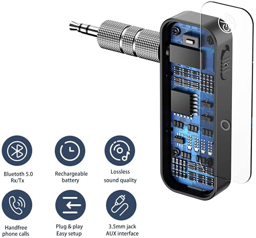 UrbanX Bluetooth 5.0 Adapter - Wireless Audio for TV, PC & Car