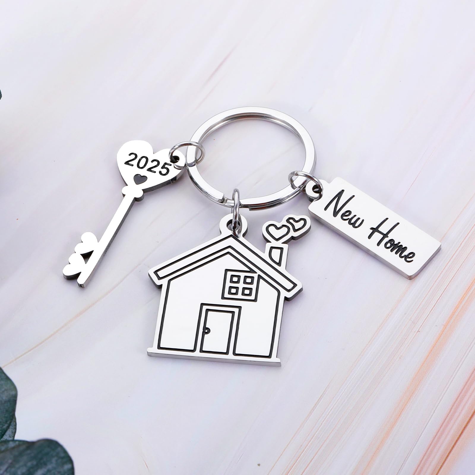 2025 Housewarming Keychain Gift Set - Unique New Home Gifts for Women, Men & Couples | Thoughtful Moving-In Presents for Homeowners | Perfect for Apartment Warming & House Essentials | Ideal for Housewarming Parties & New Home Decor