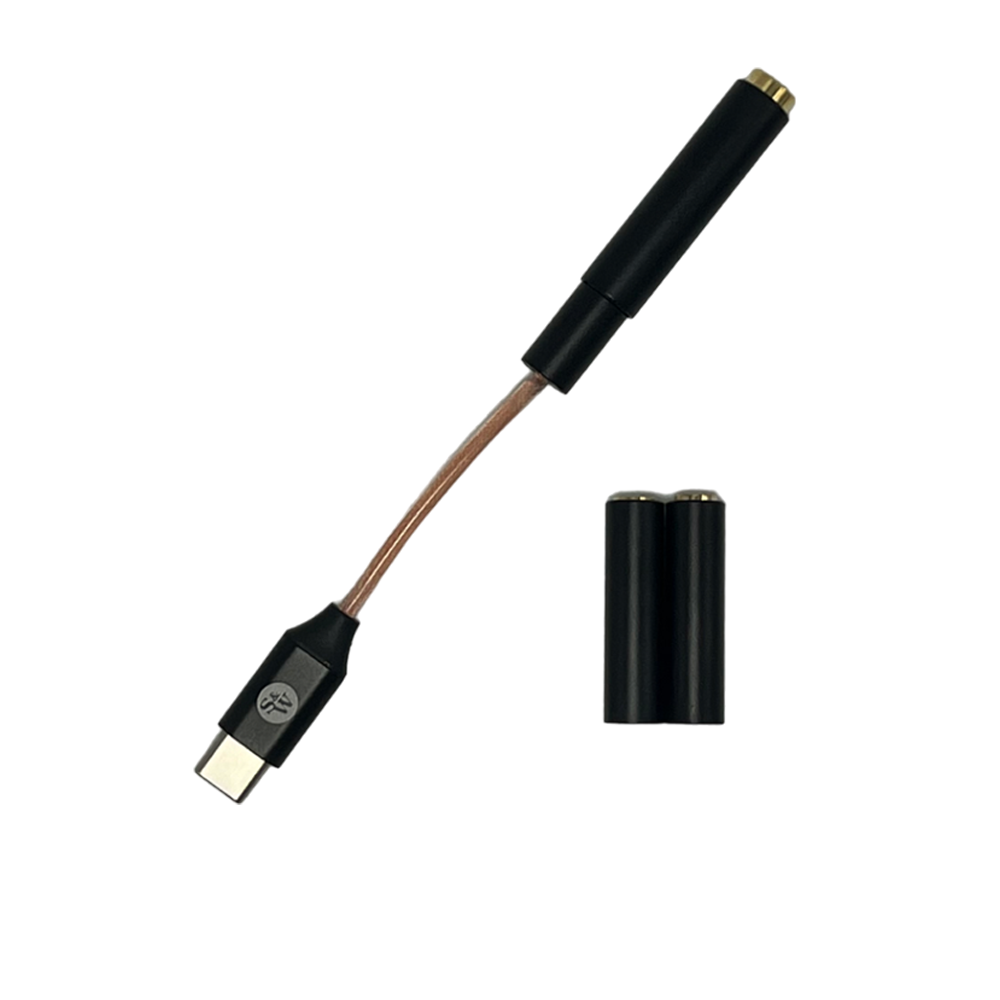 Strauss & Wagner Basel USB C 3-in-1 DAC Adapter for iPhone 15/14/13, MacBook, iPad - High Resolution Audio & Charging Converter for Home, Office, Travel