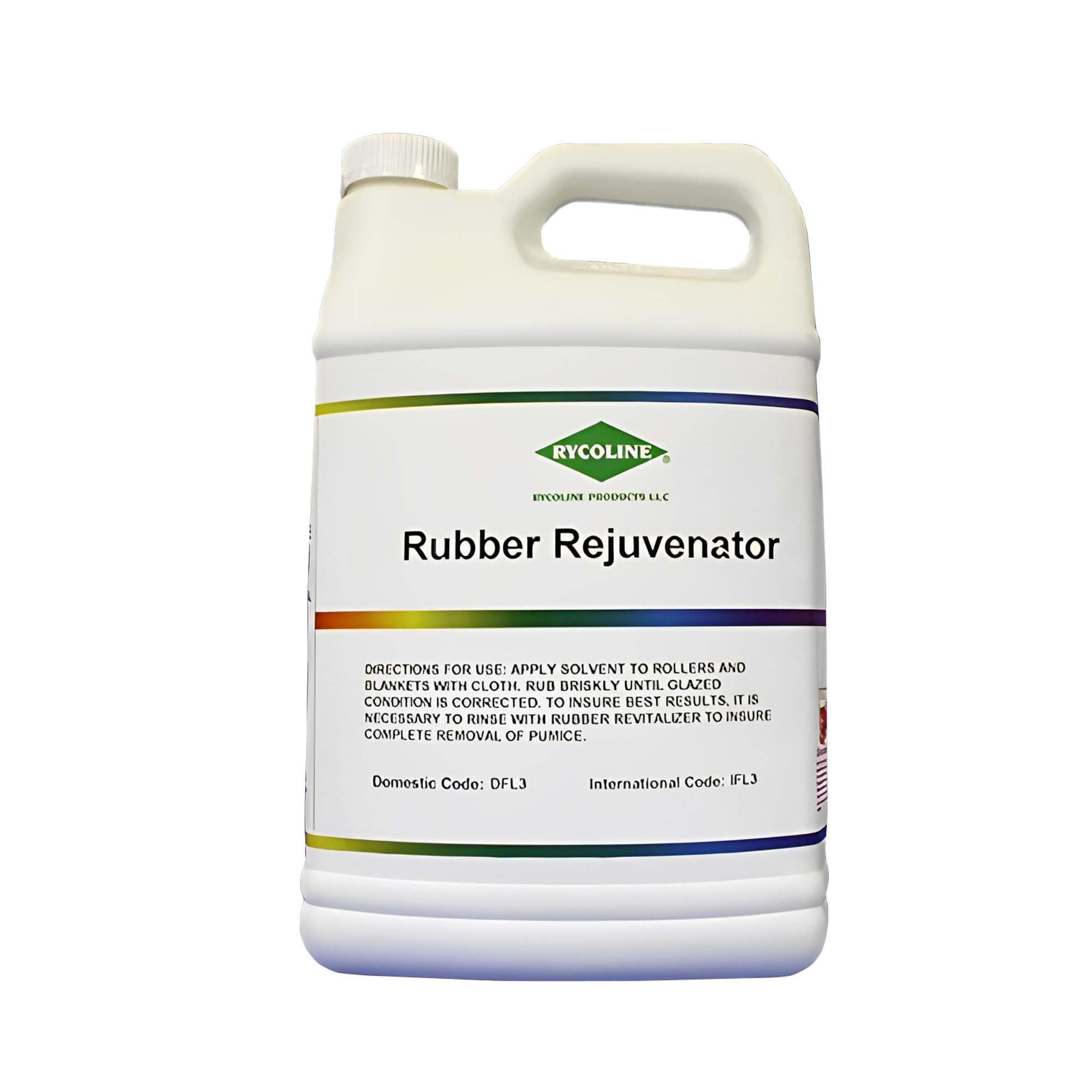 Rycoline Rubber Rejuvenator & Plasticizer - 1 Gallon Printing Supply for Restoring Ink Receptivity | Ideal for Print Rollers, Flexographic Plates & Rubber Stamps