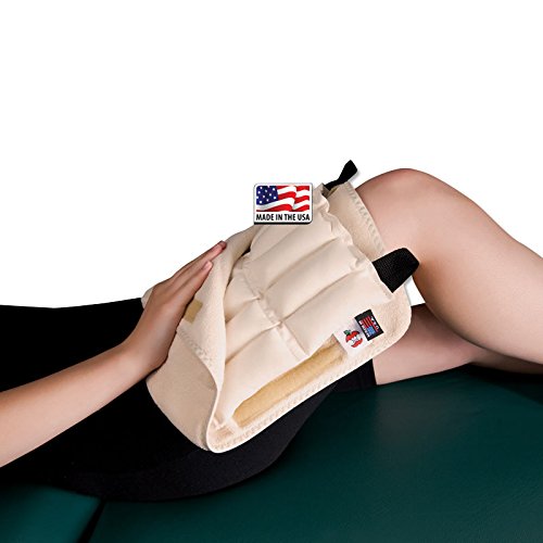 Thermal Core Moist Heat Packs 10 x 18 Inch - Reusable Heating Pad for Back Pain Relief, Muscle Soreness & Joint Stiffness - Perfect for Home, Office & Travel Use