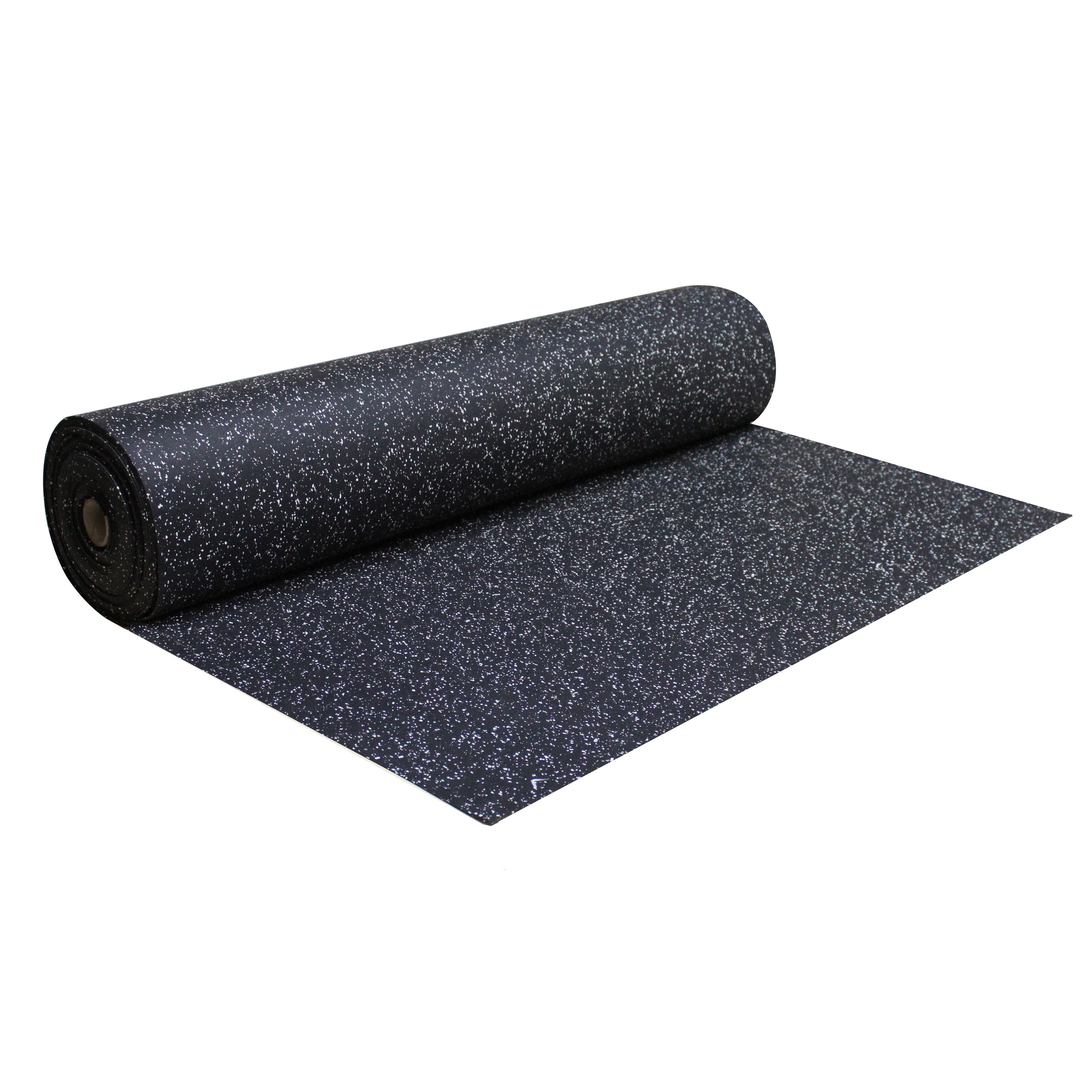 4' x 50' Rubber Flooring Roll - Durable Non-Slip Gym Flooring for Home Gyms, Playrooms, and Commercial Fitness Centers