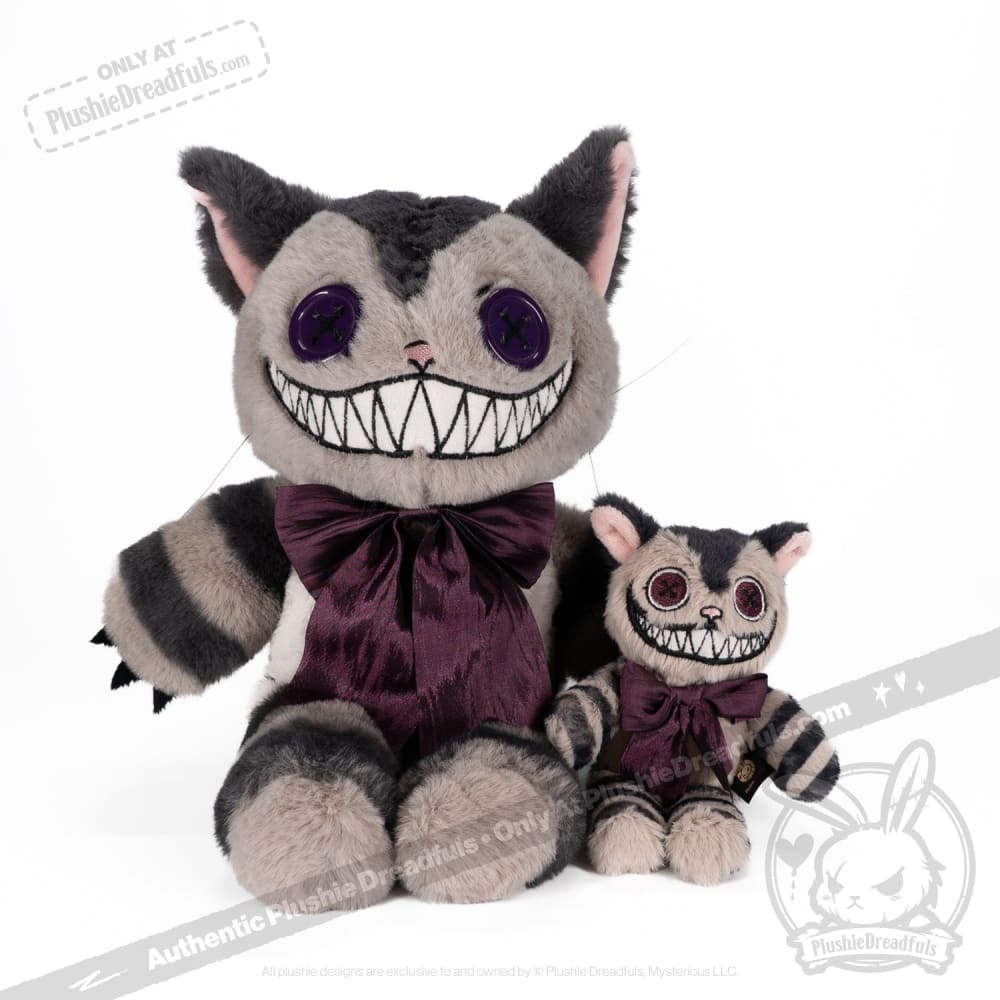 Victorian McGee's Alice in Wonderland Cheshire Cat Plush Keychain - Cute Collectible Accessory for Disney Fans, Gifts & Backpack Decor