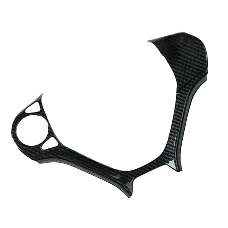 Premium Carbon Fiber Steering Wheel Cover Trim for Honda Civic 9th Gen (2012-2015) - 3-Hole Design, Non-Slip Grip & Stylish Upgrade - Perfect for Daily Commute & Car Enthusiasts