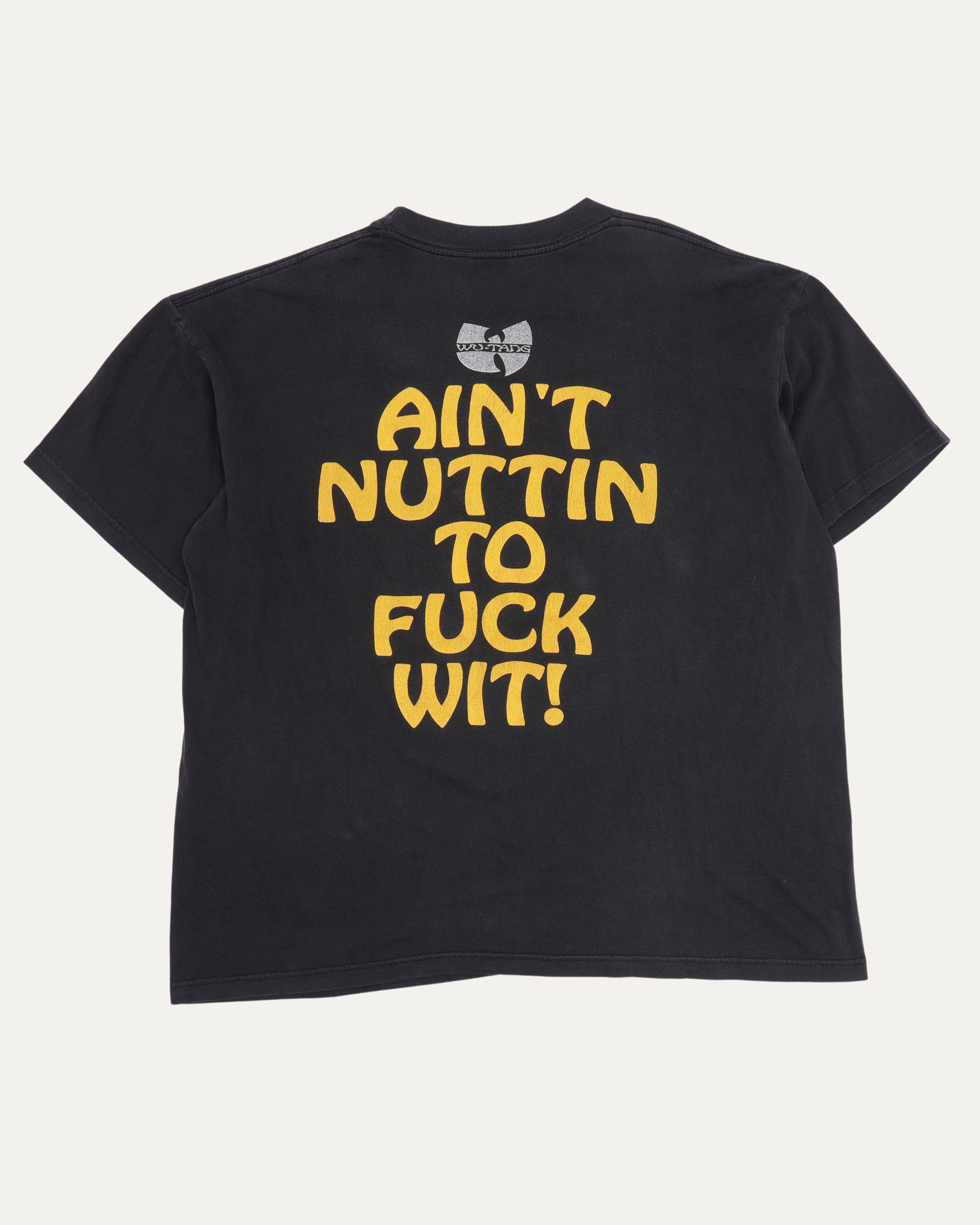 1993 Wu Tang Clan 'Ain't Nuthin To Fuck Wit' Vintage Rap T-Shirt | Hip Hop Music Fan Tee for Concerts & Streetwear