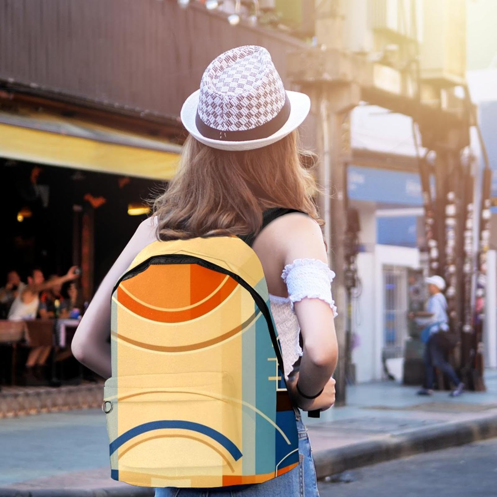 Lightweight Travel Backpack - Small Carry On Backpack for Men & Women - Waterproof Sports Backpack for Basketball Games, Gym, Hiking & Daily Use