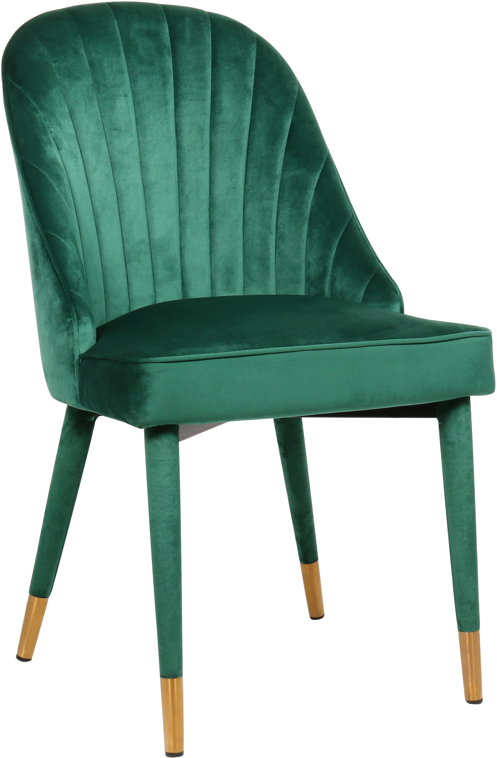 Luxury Belle Velvet Dining Chairs - Soft Upholstered Modern Accent Chairs for Dining Room, Kitchen, or Office - Elegant Home Decor & Comfortable Seating Solution