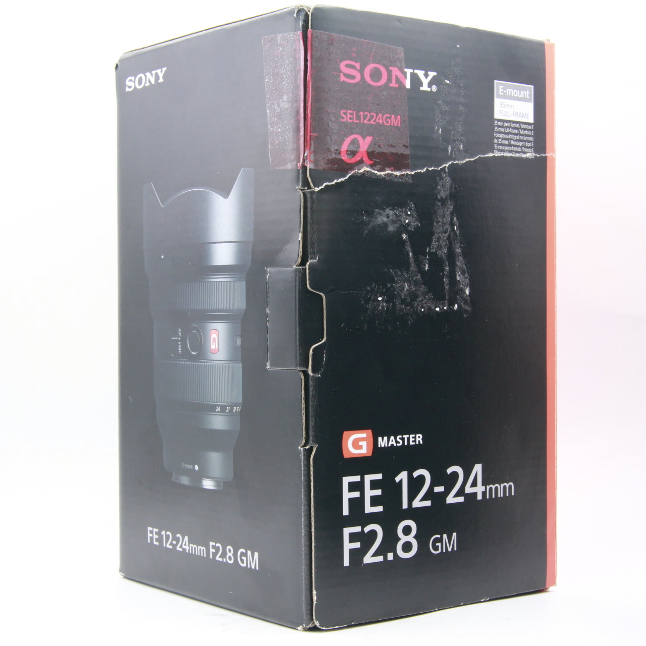 Open Box Excellent Condition Sony FE 12-24mm f/2.8 GM Ultra Wide Angle Lens for Sony E-Mount Cameras - Perfect for Landscape, Architecture & Astrophotography
